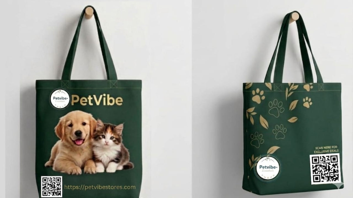 PetVibe Tote Bag – Green (Complimentary Gift)