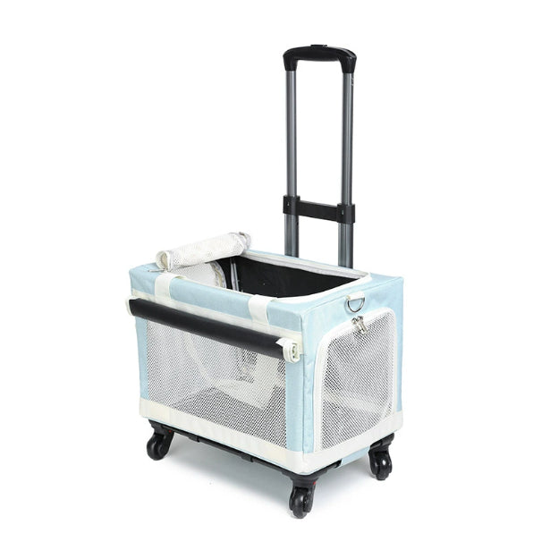 Multi-pet Outdoor Carrier Portable And Breathable Stroller For Cats And Dogs