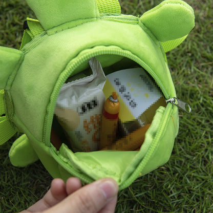 Cartoon Turtle Shape Dog Backpack No-Pull Pet Harness Vest Self Carrier Metal Zipper Large Capacity Backpack Pet Products