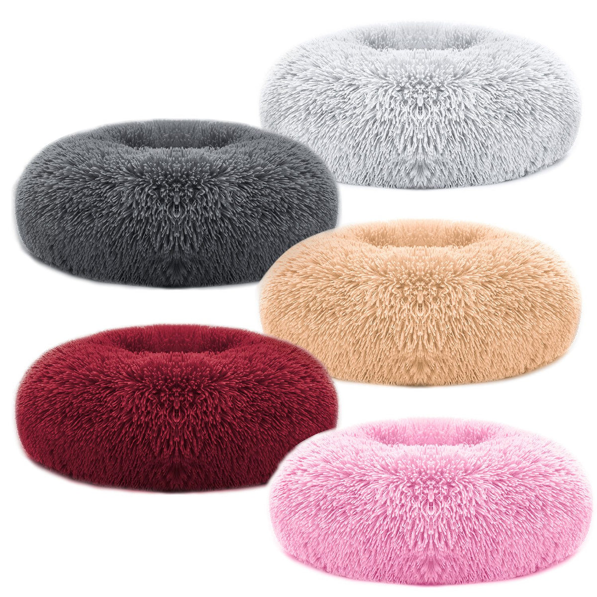 Pet Dog Bed Soft Warm Fleece Puppy Cat Bed Dog Cozy Nest Sofa Bed Cushion