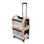 Multi-pet Outdoor Carrier Portable And Breathable Stroller For Cats And Dogs