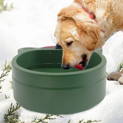 Heated Pet Water Bowl for Cats & Dogs