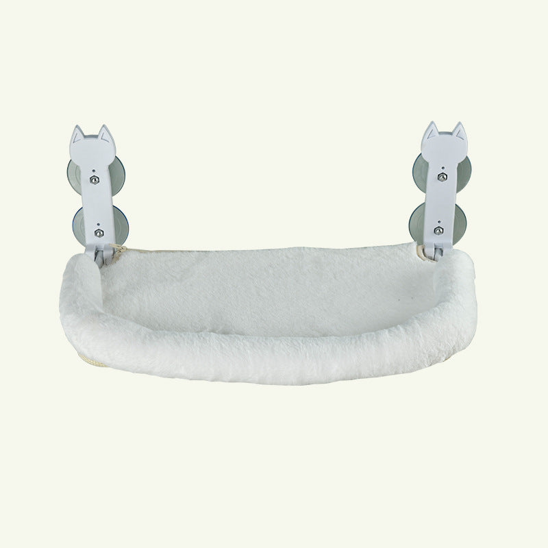 Hanging Bed Balcony Glass Pet Cat Bed Supplies