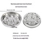 Non-slip Anti-choke 304 Stainless Steel Pet Slow Feeding Bowl