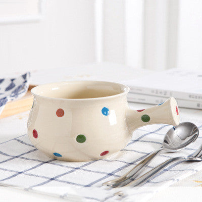 Cute dessert bowl soup bowl set