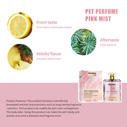 Deodorizing And Fragrant Pet Perfume For Cats And Dogs