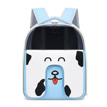 Large Capacity Backpack Portable Pet Bag Outdoor Travel