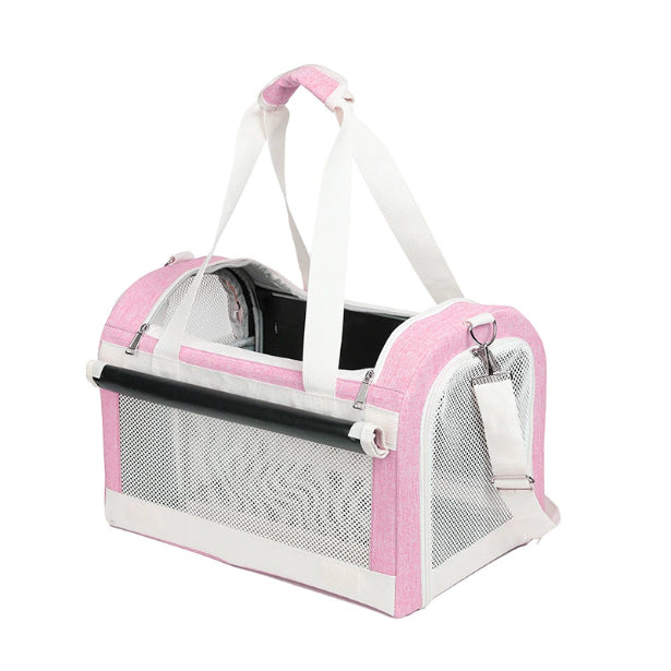 Multi-pet Outdoor Carrier Portable And Breathable Stroller For Cats And Dogs
