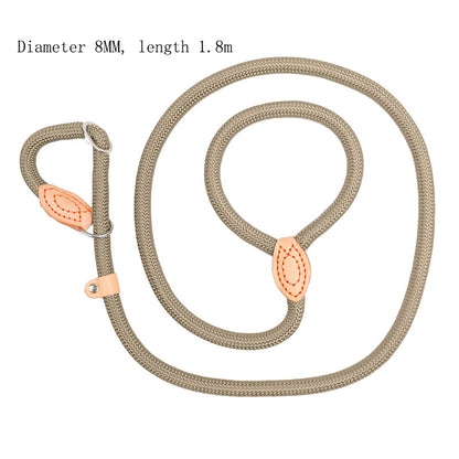 Dog Leash Specializing In Blast Race Level Training P Rope Collar Leash Blast Collar Collar Automatically Tighten The Dog Leash