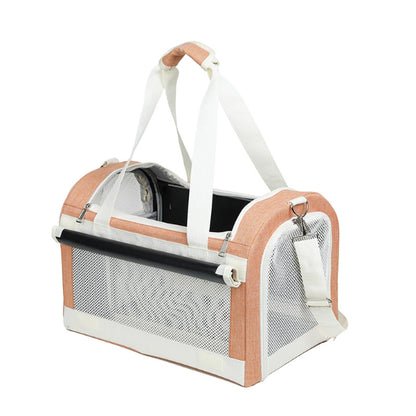 Multi-pet Outdoor Carrier Portable And Breathable Stroller For Cats And Dogs