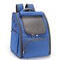 Pet Carrier Travel Bag Foldable Breathable Backpack-style