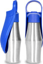 New Portable Pet Dog Water Bottle Soft Silicone Leaf Design For Dog Pets Outdoor Travel Drinking Bowls Water Dispenser