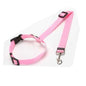 Solid Two-in-one Pet Car Seat Belt Lead Leash BackSeat Safety Belt Adjustable Harness For Kitten Dogs Collar Pet Accessories