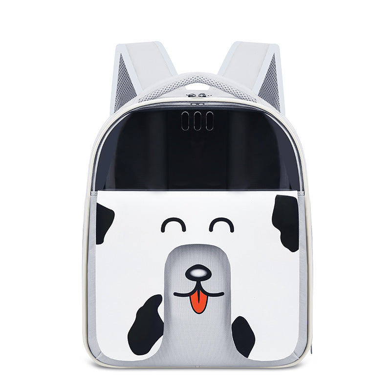 Large Capacity Backpack Portable Pet Bag Outdoor Travel