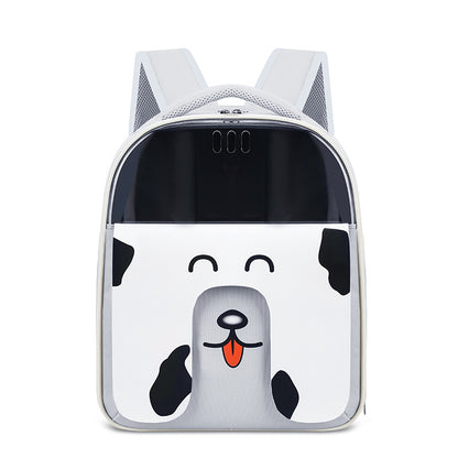 Large Capacity Backpack Portable Pet Bag Outdoor Travel