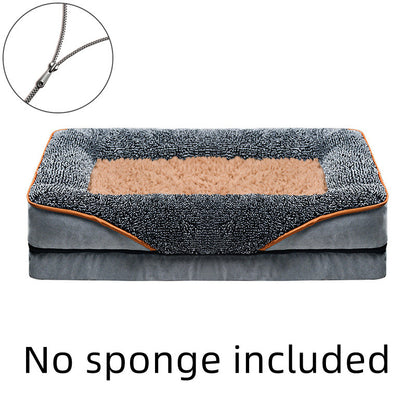 Pet Supplies Square Sofa Bed Dog Kennel Cat Litter Pet Pad