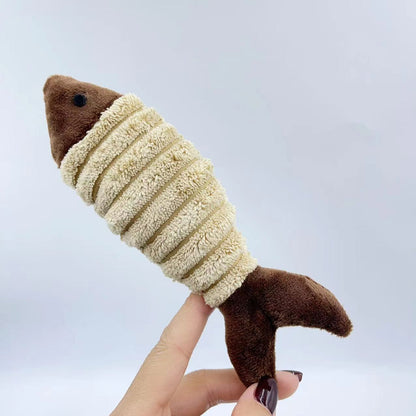 Pet Supplies Cat Toys Plush Toys Catnip Fish